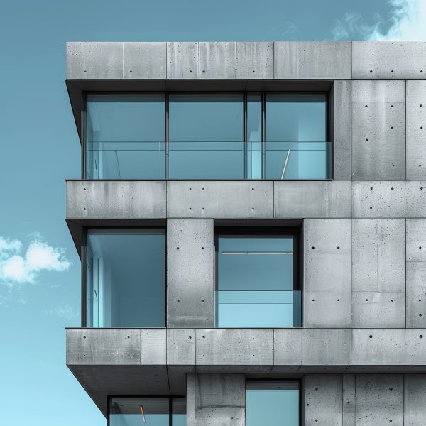 Modern Minimalist Architecture Concept Generative AI